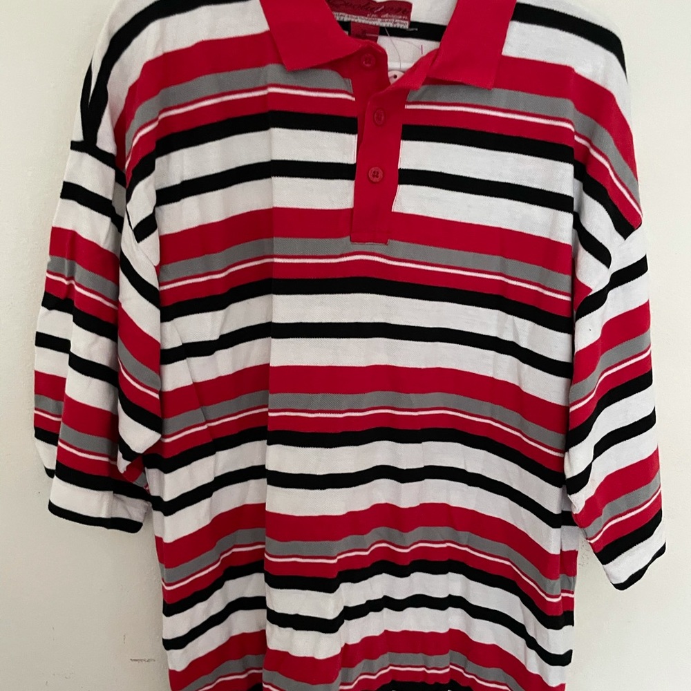 Evolution In Design Men's Casual Polo Shirt Sz XL MultiColor(Fit Larger) Big&cal
